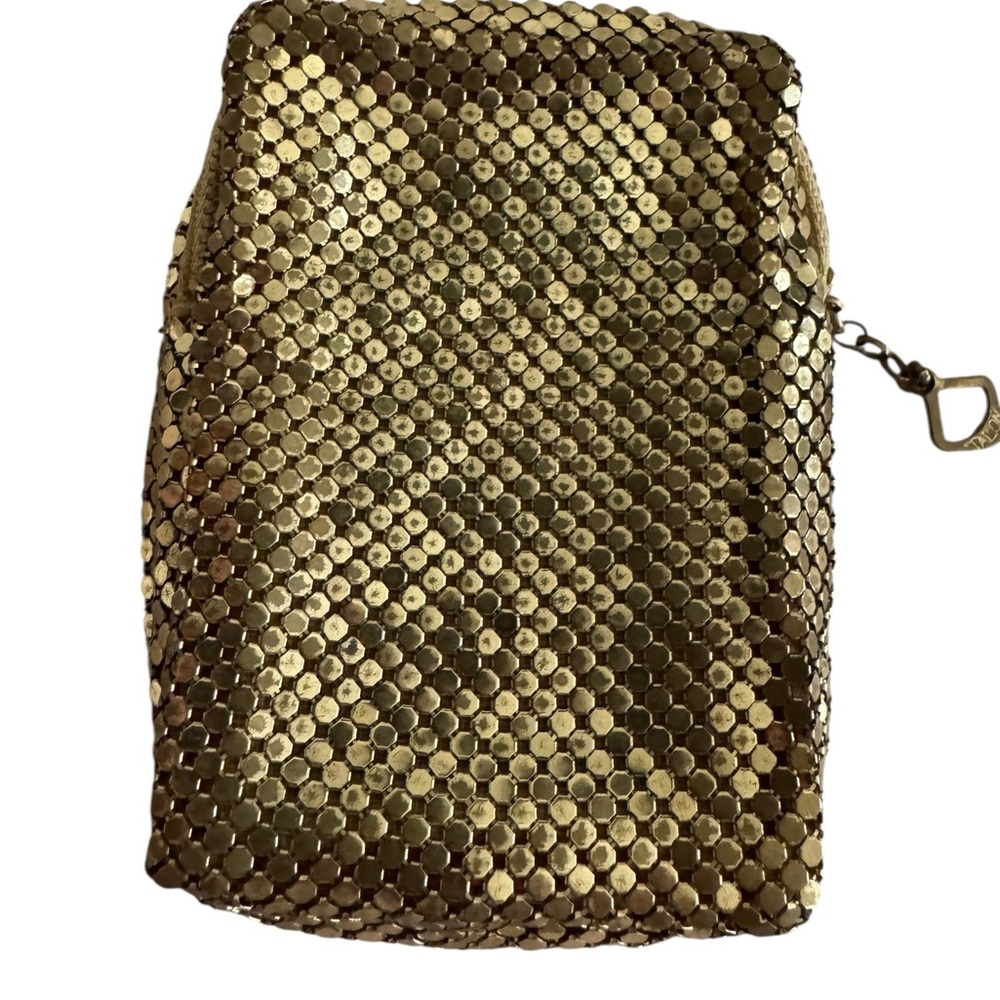 Vintage Gold Mesh Cigarette Case